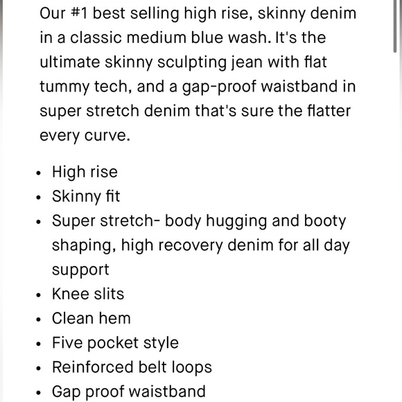 Good American Good Legs Distressed Skinny Jeans - Picture 9 of 9